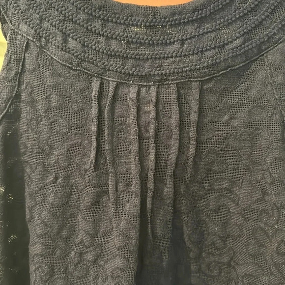 🍀 FREE PEOPLE BOATNECK TANK SIZE XS IN NAVY - Picture 6 of 6